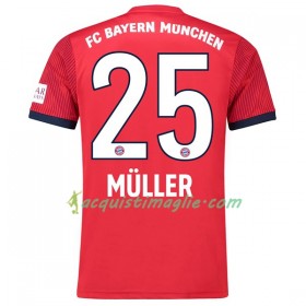 Divisa di Calcio Bayern Monaco Muller 25 Prima 2018/2019